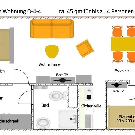 - Haus O, App 0o0404 Διαμέρισμα